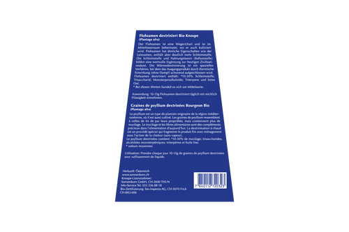 Sonnenkorn Flohsamen dextriniert BIO Knospe 250g