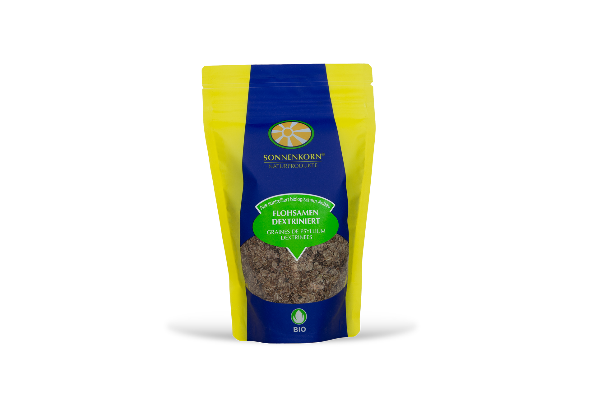 Sonnenkorn Flohsamen dextriniert BIO Knospe 250g