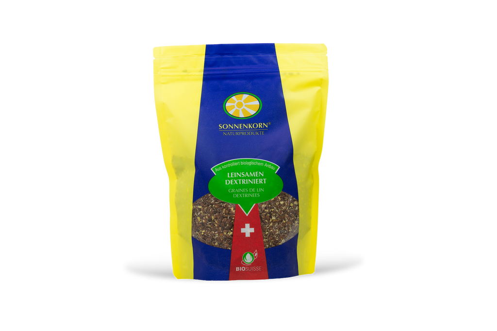Sonnenkorn Leinsamen dextriniert BIO Knospe 400g
