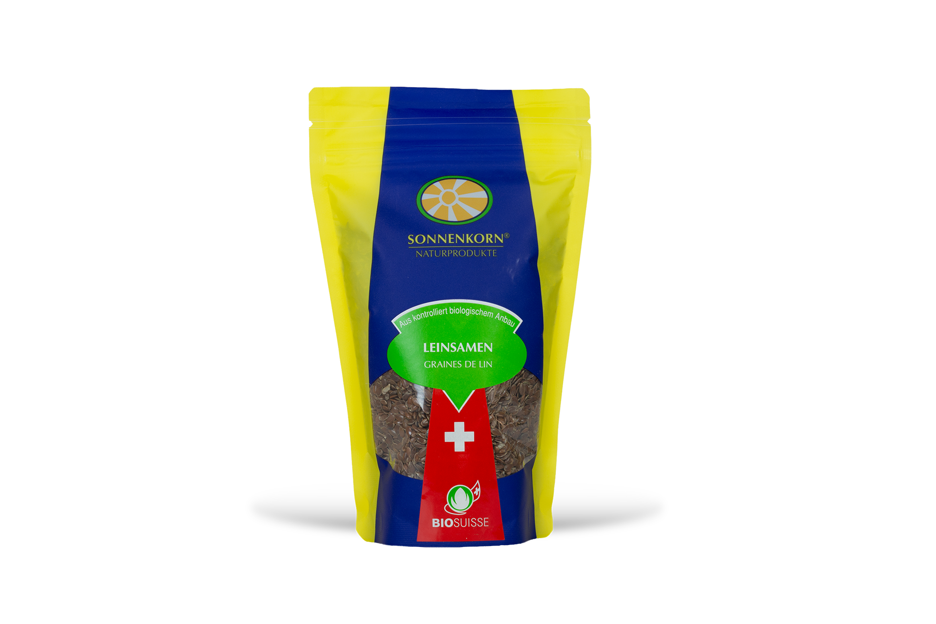 Sonnenkorn Graines de lin BIO Bourgeon 500g