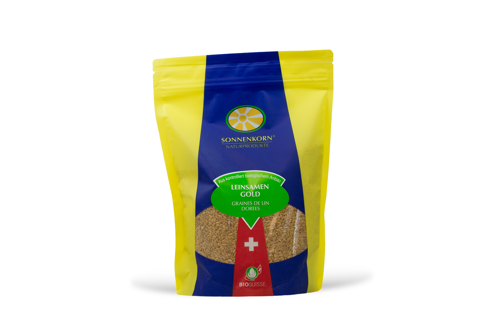 Sonnenkorn Graines de lin doré BIO Bourgeon 500g