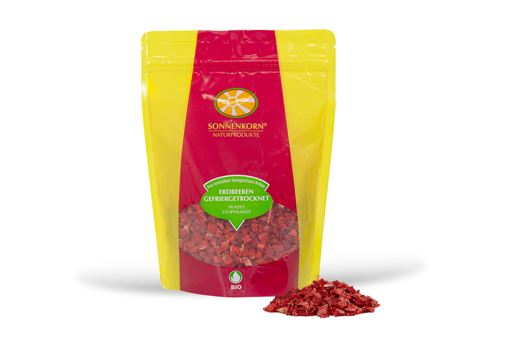 Sonnenkorn Fraises lyophilisées BIO Bourgeon 40g