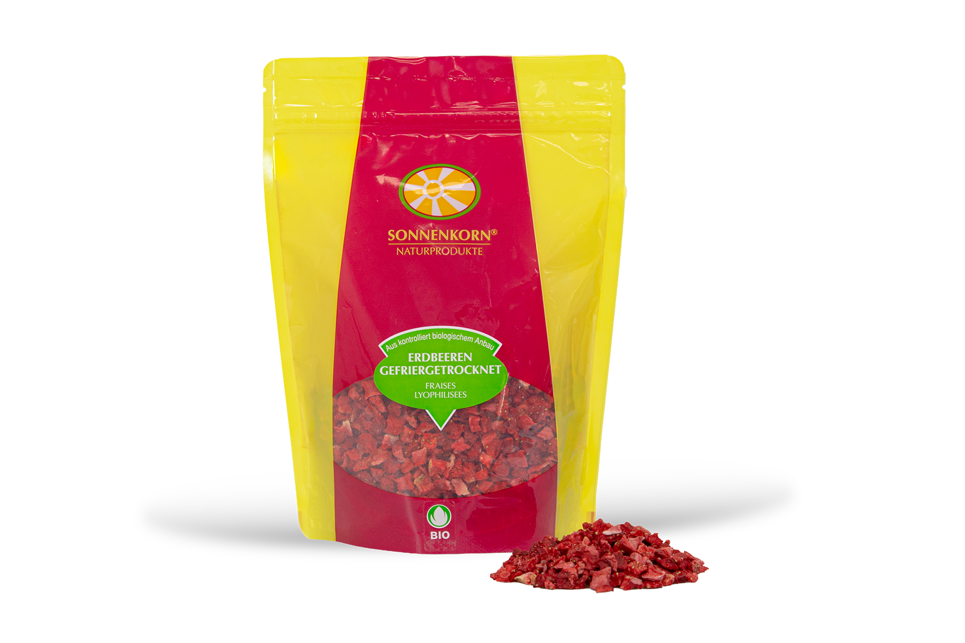 Sonnenkorn Fraises lyophilisées BIO Bourgeon 40g