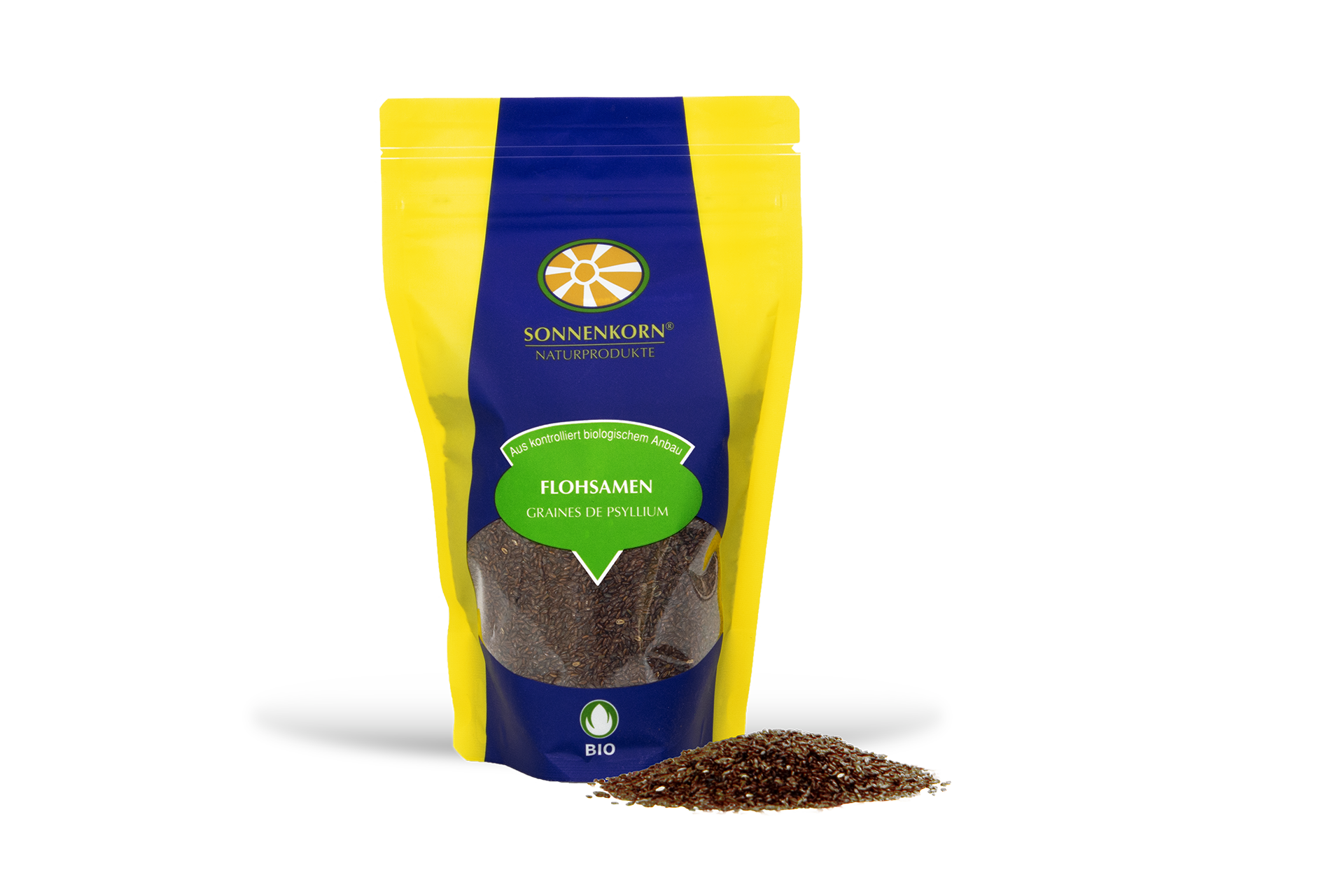Sonnenkorn Flohsamen BIO Knospe 220g