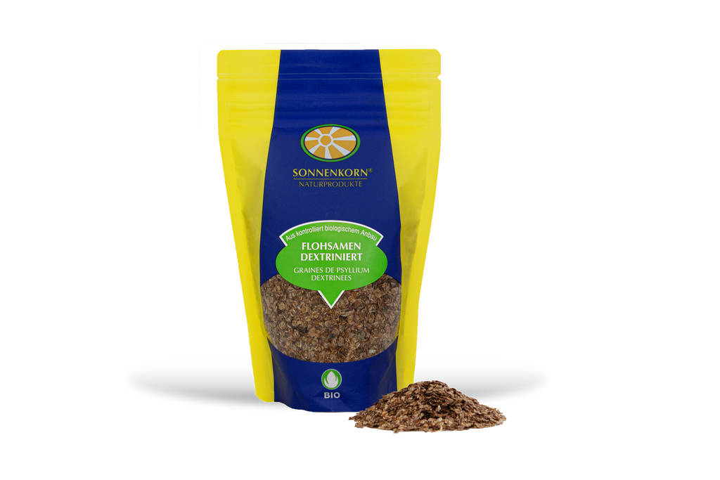Sonnenkorn Flohsamen dextriniert BIO Knospe 250g