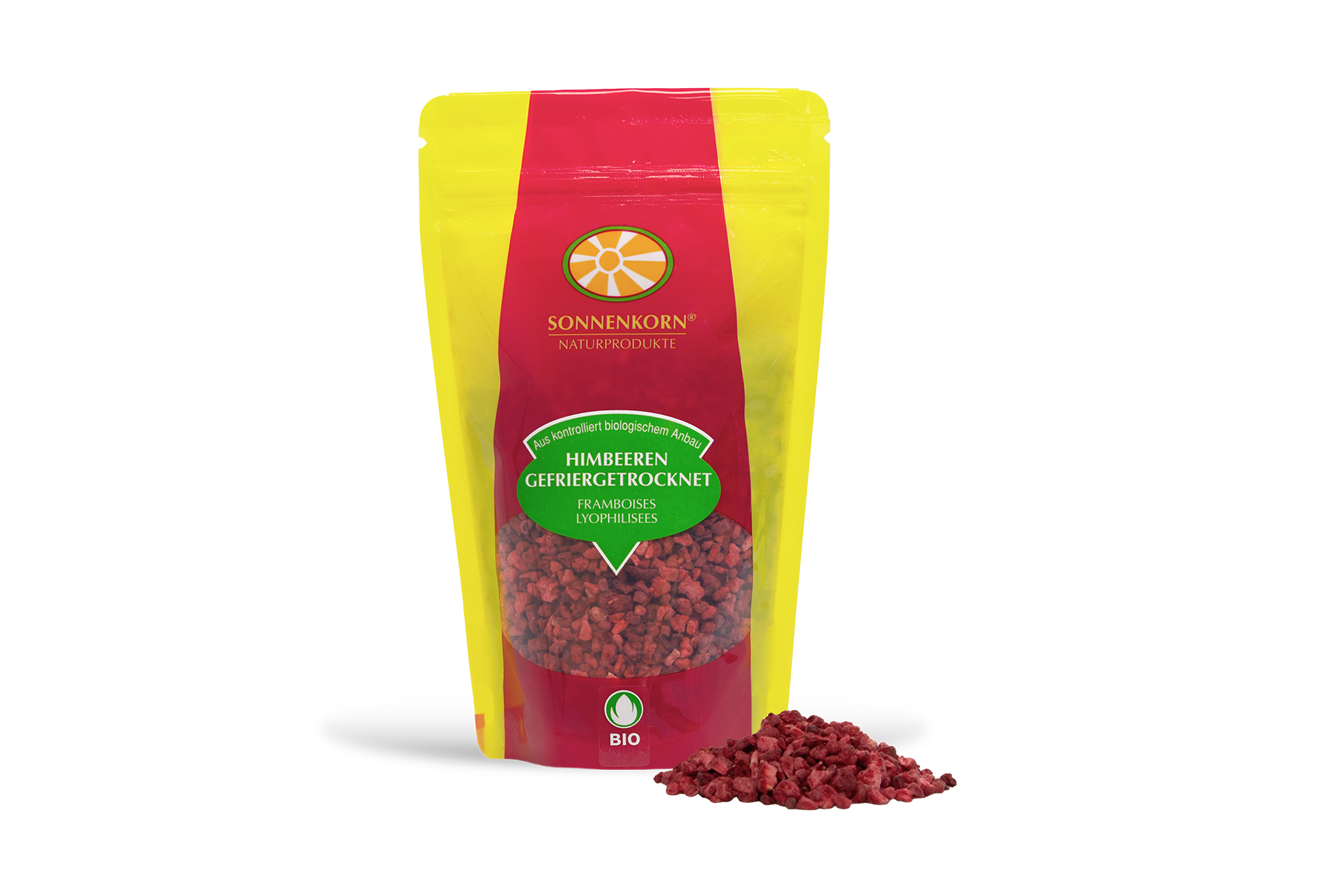Sonnenkorn Framboises lyophilisées BIO Bourgeon 40g