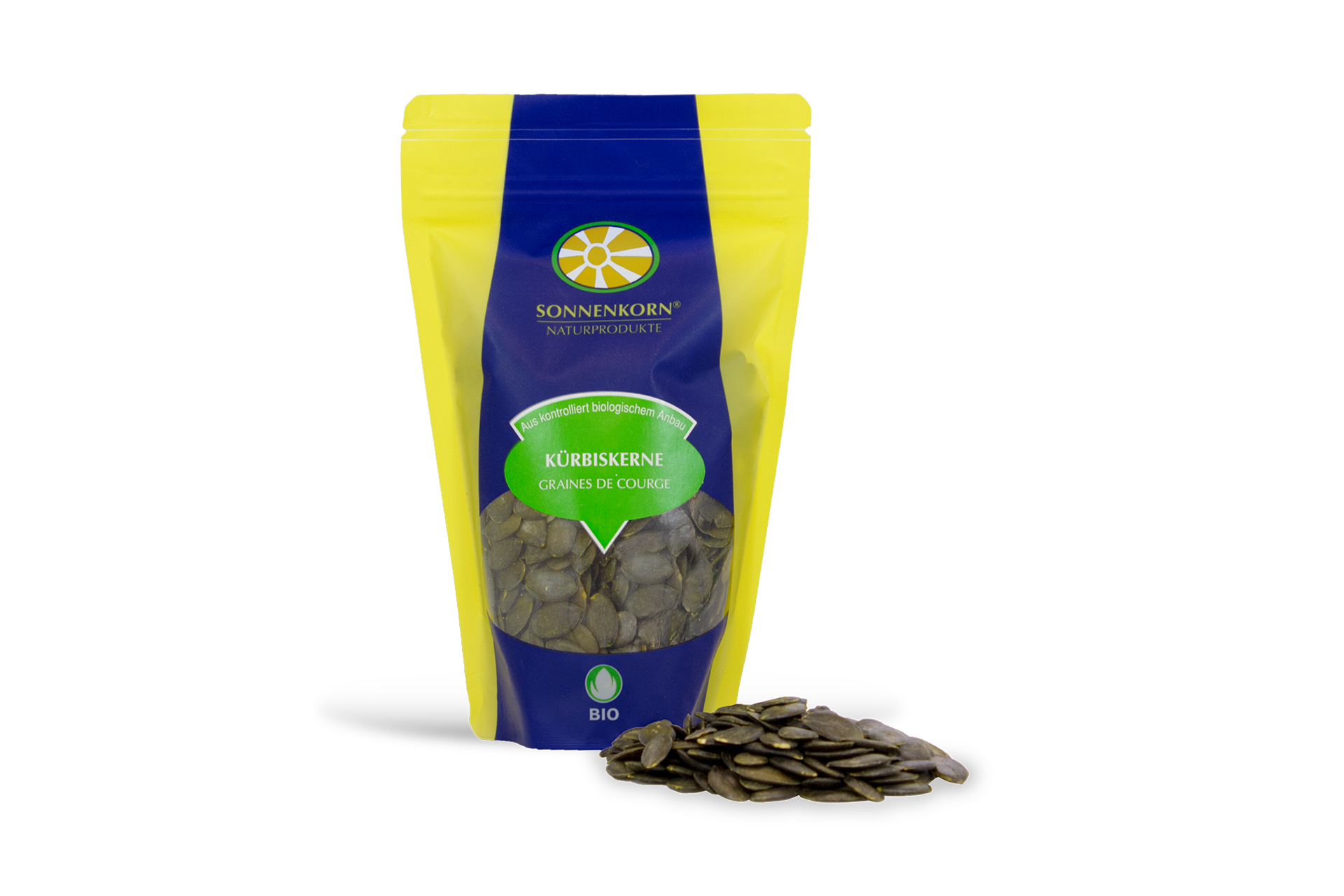Sonnenkorn Graines de Courge BIO Bourgeon 200g