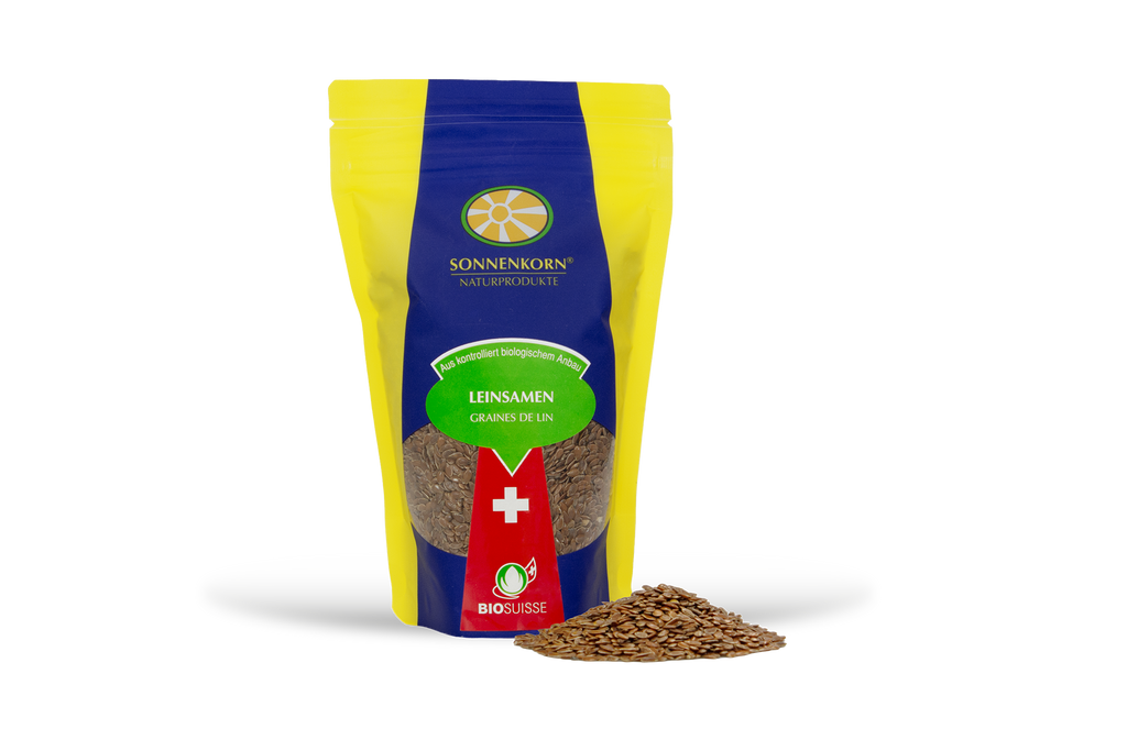 Sonnenkorn graines de lin BIO Bourgeon 250g