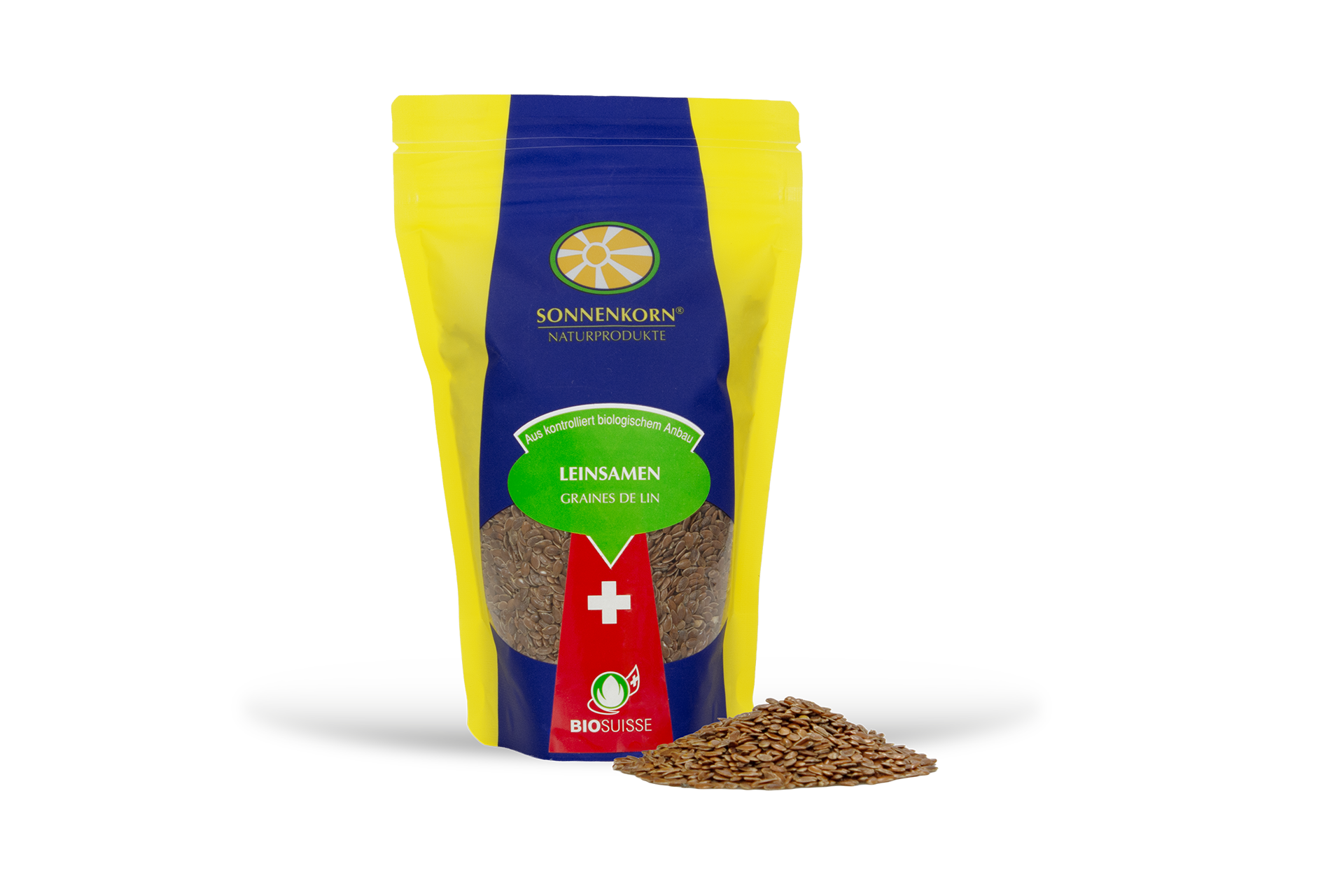 Sonnenkorn graines de lin BIO Bourgeon 250g