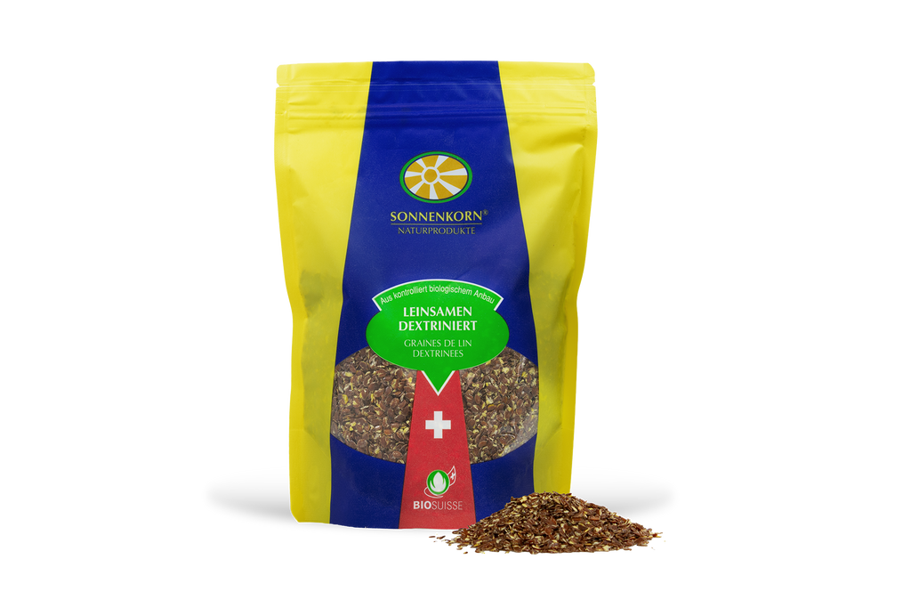 Sonnenkorn Leinsamen dextriniert BIO Knospe 400g