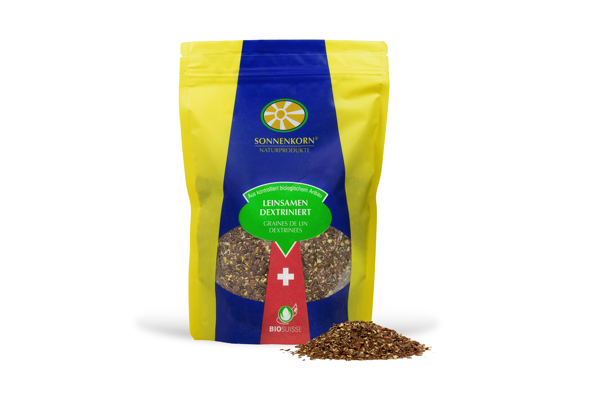 Sonnenkorn Leinsamen dextriniert BIO Knospe 400g